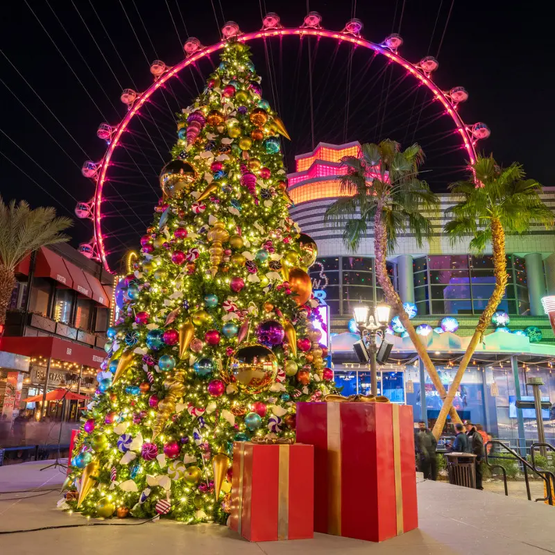 espectáculos de Navidad en las Vegas