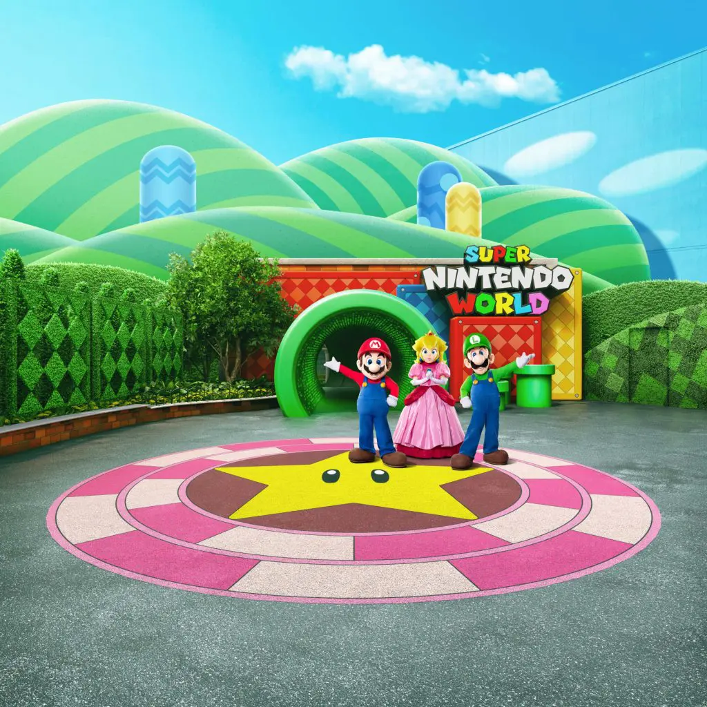 SUPER NINTENDO WORLD llega a Universal Studios Hollywood Super Nintendo world en Universal Studios Hollywood