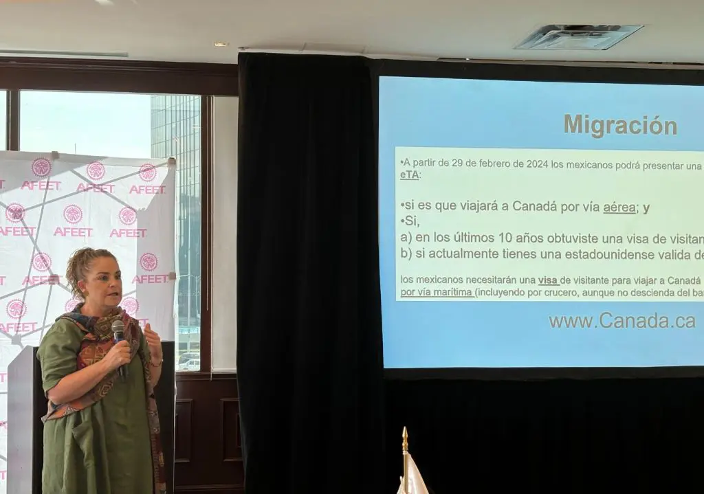 Operadora Concierge presenta su oferta para viajar a British Columbia durante la junta reglamentaria de la AFEET