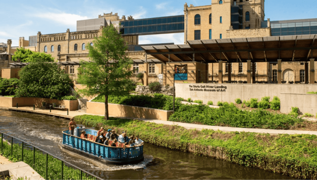 El museo de artes en river Walk San Antonio