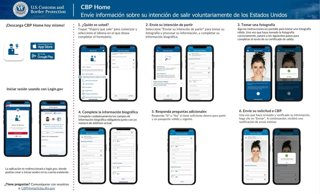 La polémica app para que los inmigrantes puedan autodeportarse