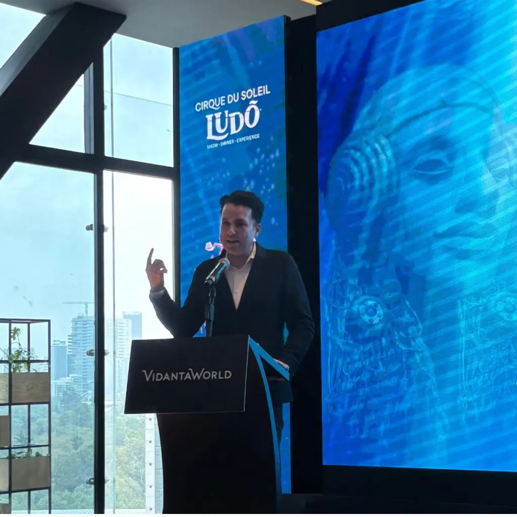 Iván Chávez, Vicepresidente Ejecutivo de Grupo Vidanta, destacó que esta alianza con Cirque du Soleil.
