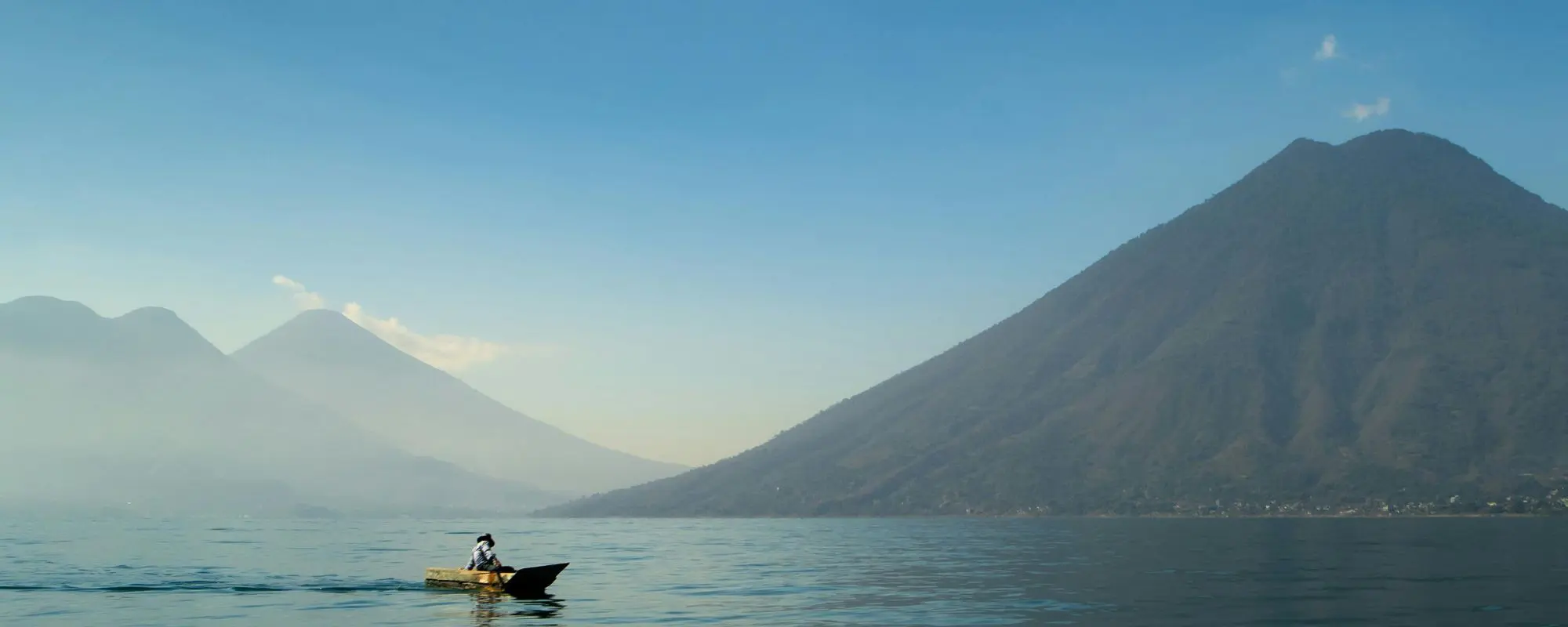 Volcán en Guatemala.