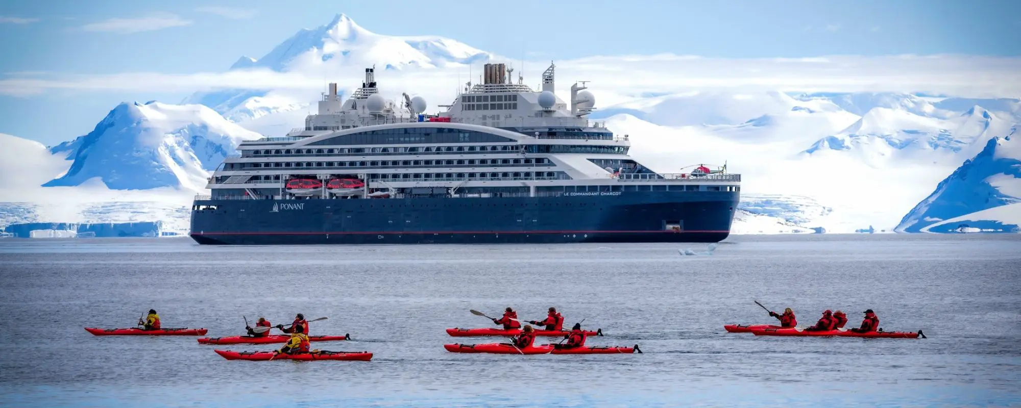 Crucero por la Antártida.