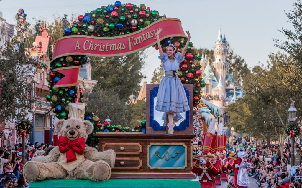 Espectáculos de Navidad en Disneyland