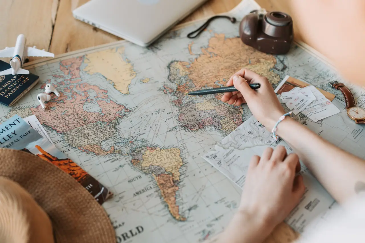 Tendencia de los viajes en todo el mundo