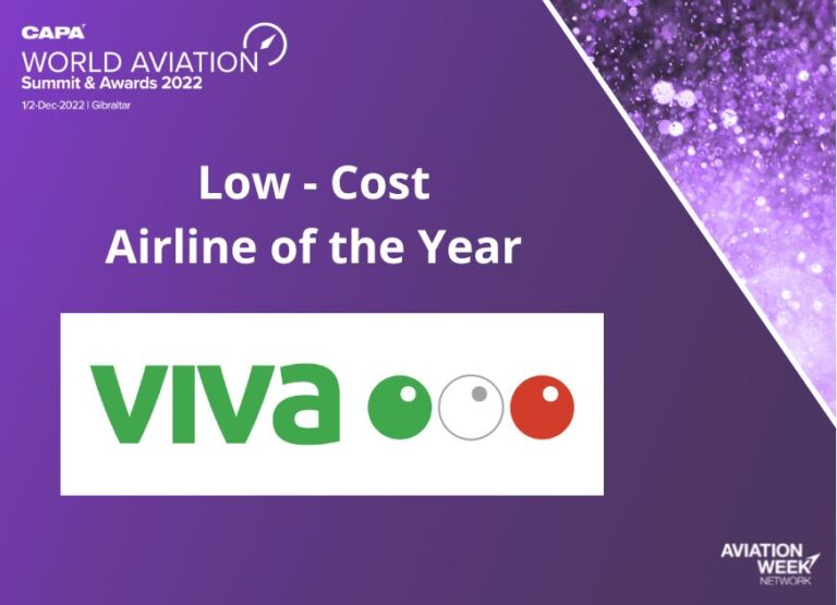 Viva Aerobus es la aerolínea de bajo costo del año 2022