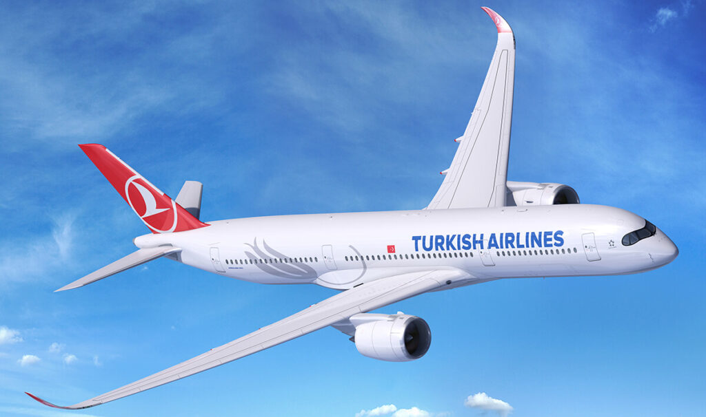 La mejor aerolínea en Diseño en Europa es Turkish Airlines