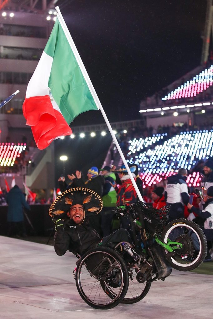 Arly Velásquez un atleta paralímpico