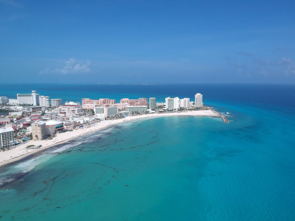 Cancún es un paraíso para los enamorados