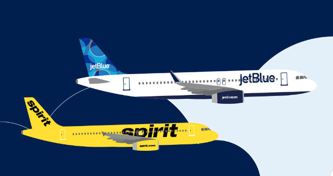 jetblue y spirit airlines