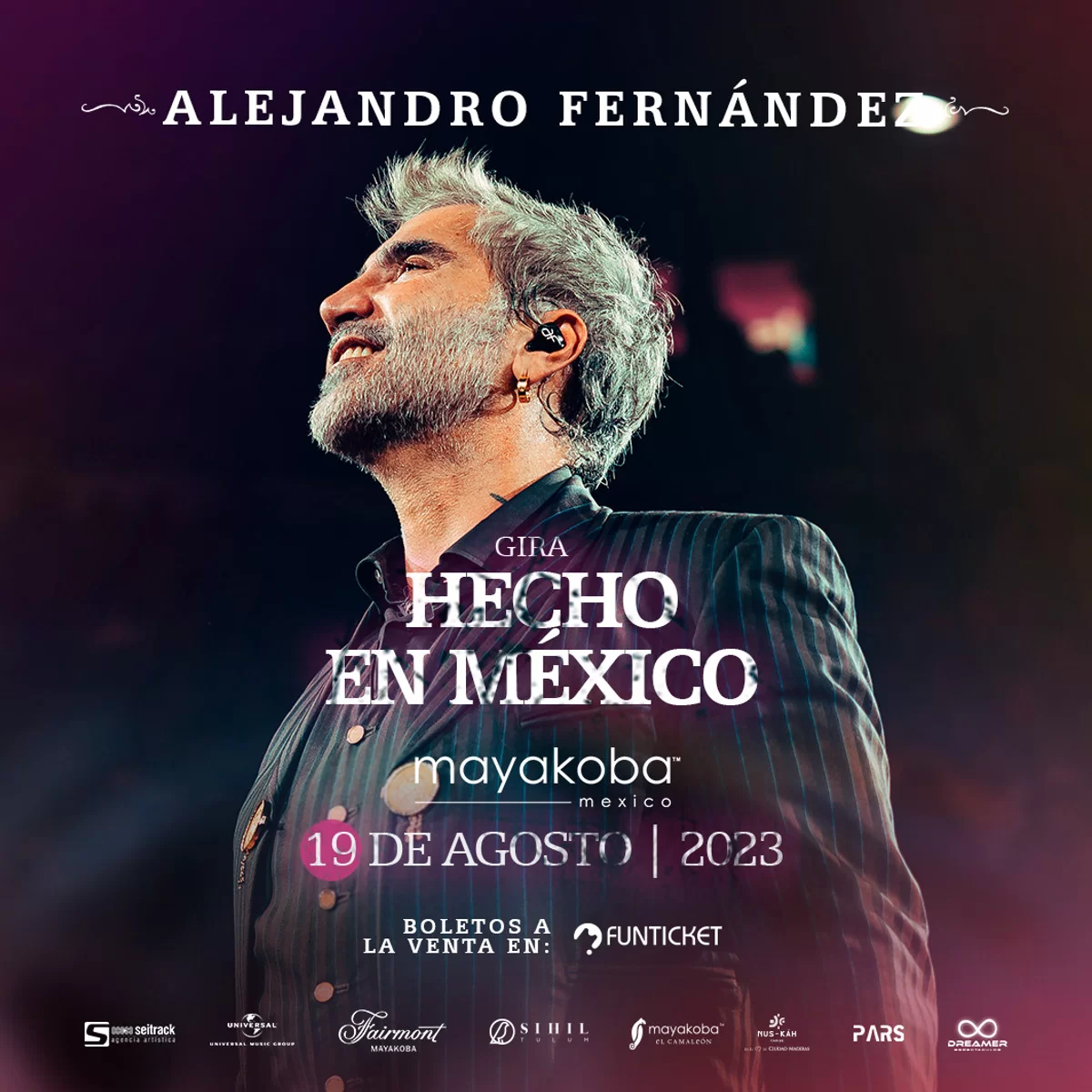 El concierto de Alejandro Fernández en Mayakoba Concierge Mag