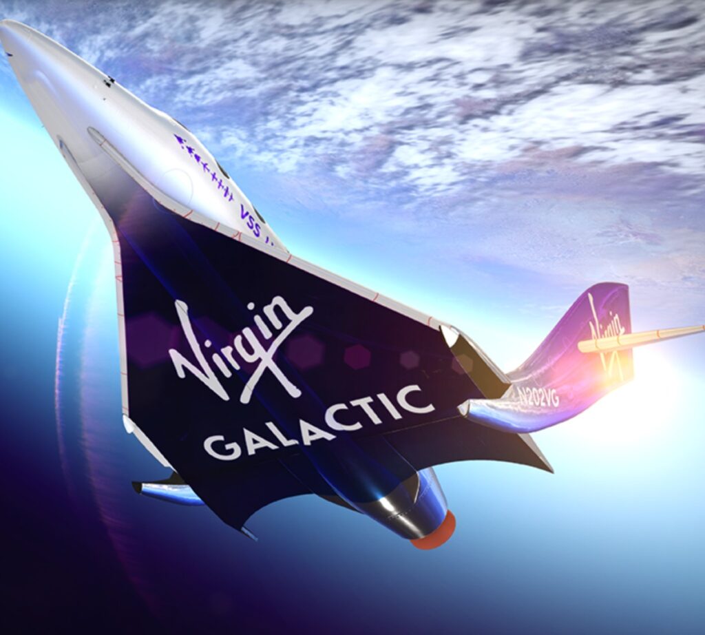 Virgin Galactic primer vuelo comercial al espacio.