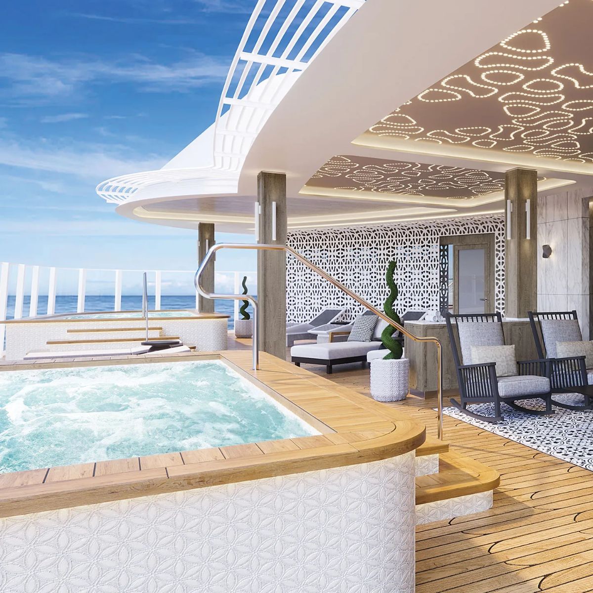El nuevo spa de Seven Seas Grandeur de Regent.