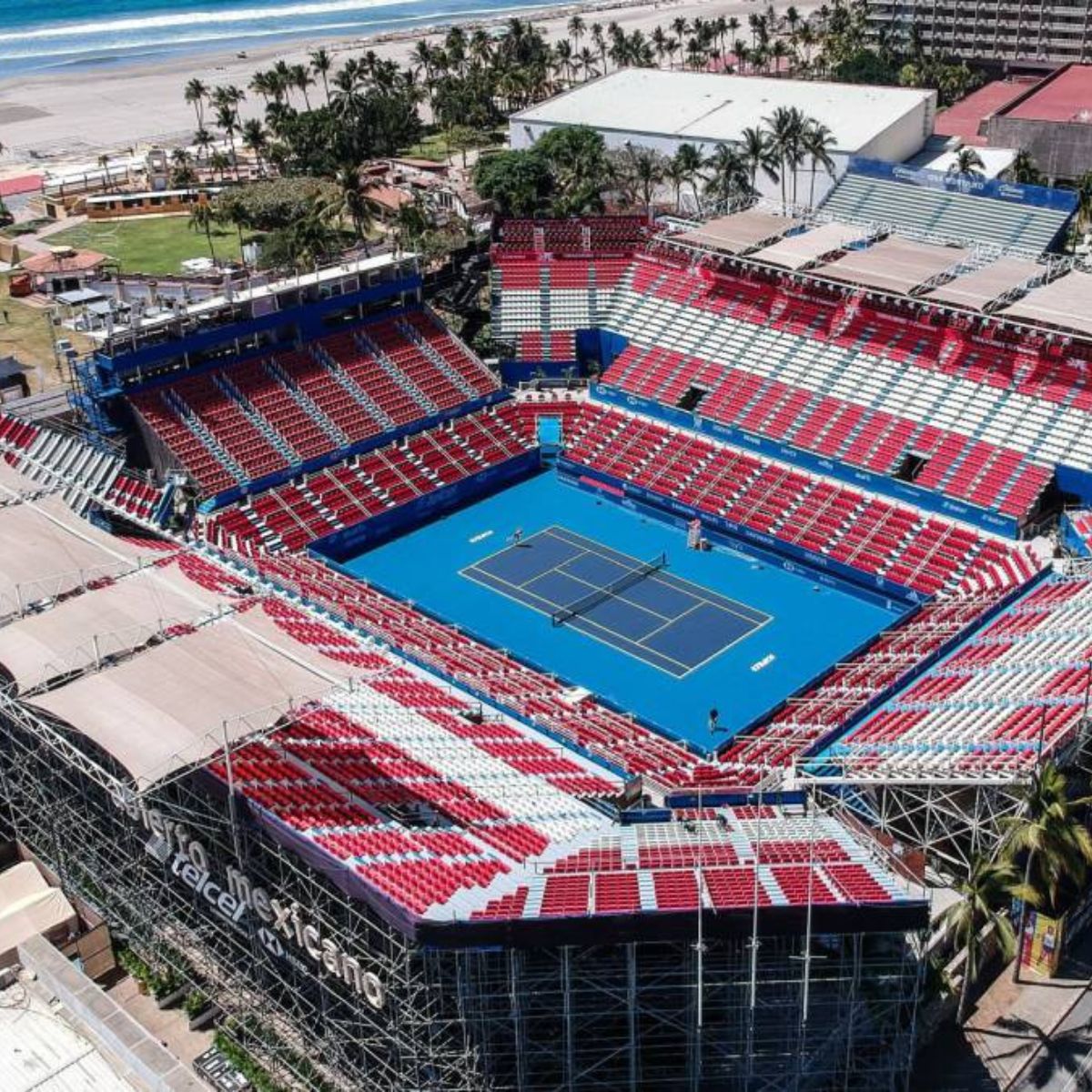 Arena GNP Seguros, sede del Abierto Mexicano de Tenis.