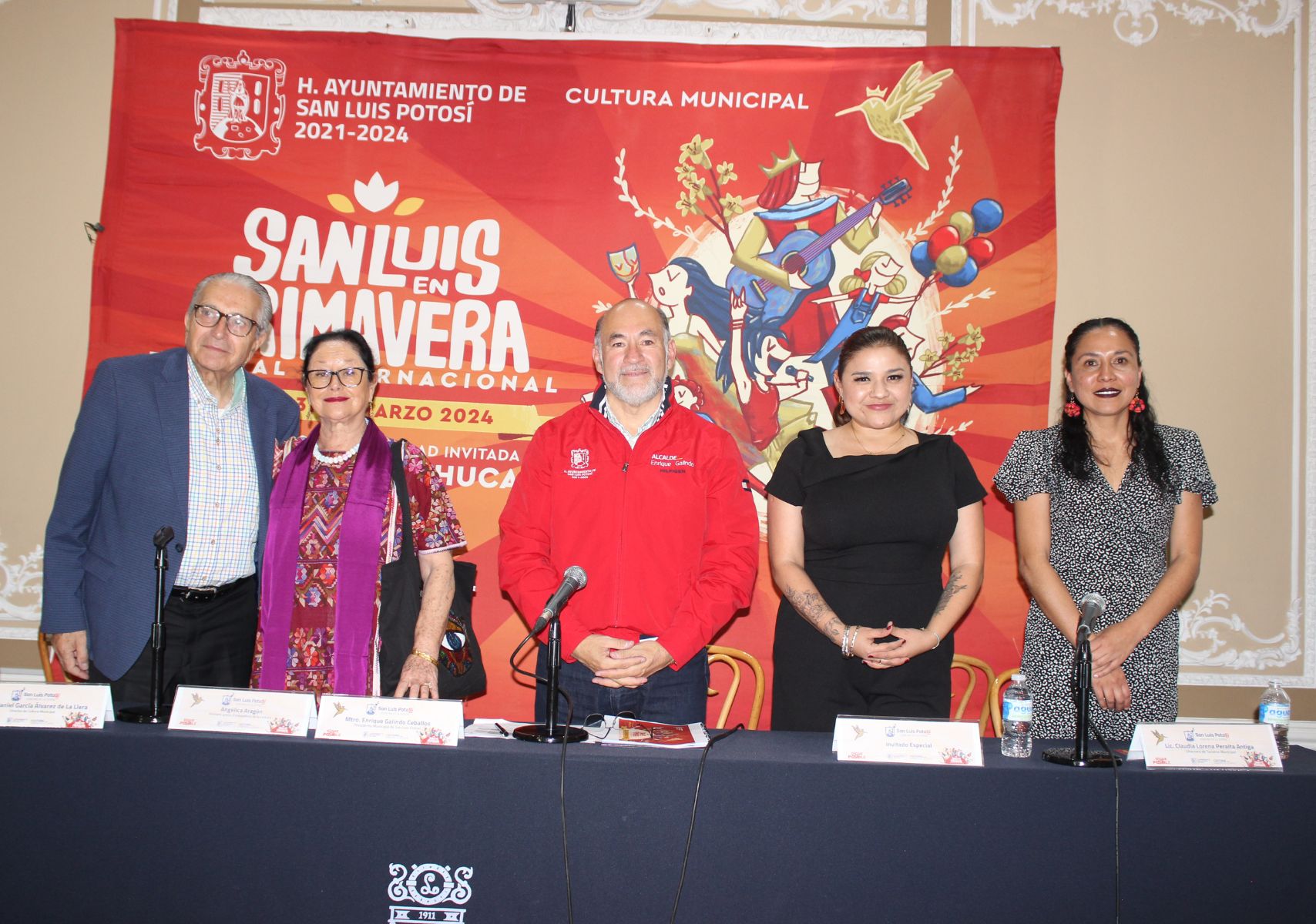 Presentan tercera edición del Festival San Luis en Primavera 2024