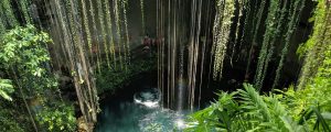 Cenotes en Yucatán.