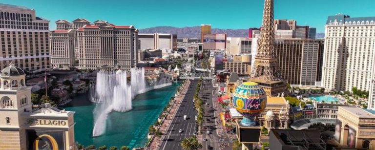 Itinerarios en Las Vegas.