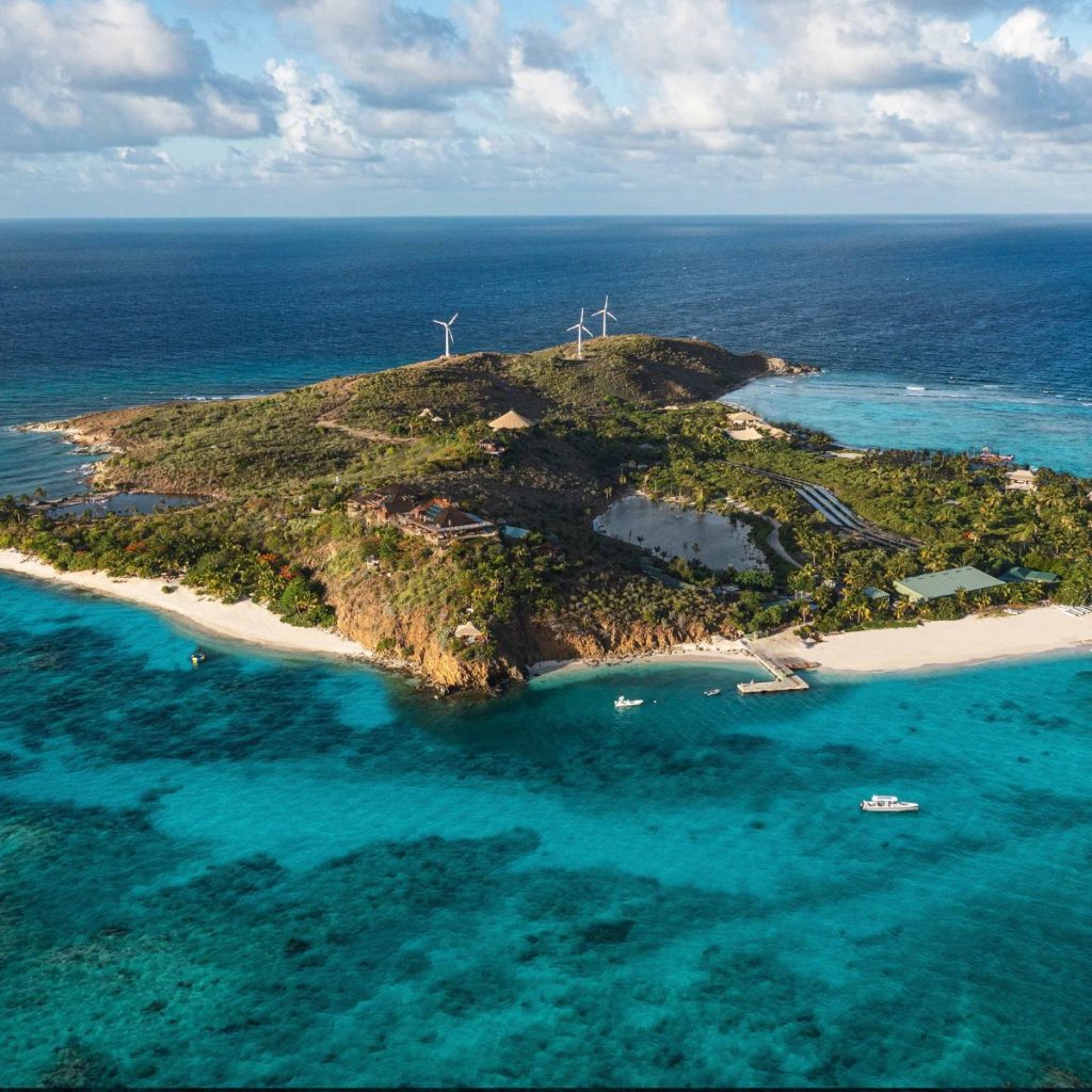 Necker Island.
