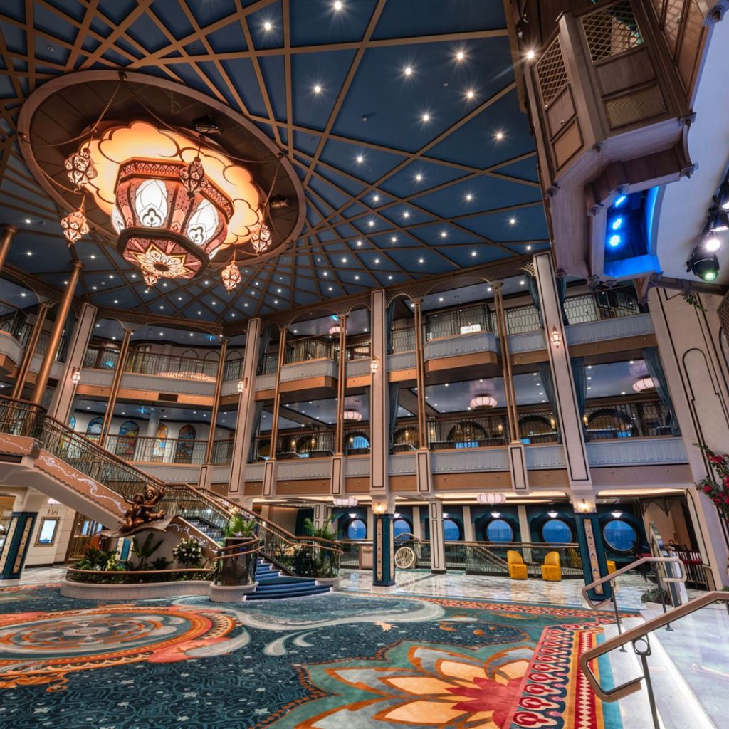 Disney Treasure Lobby.