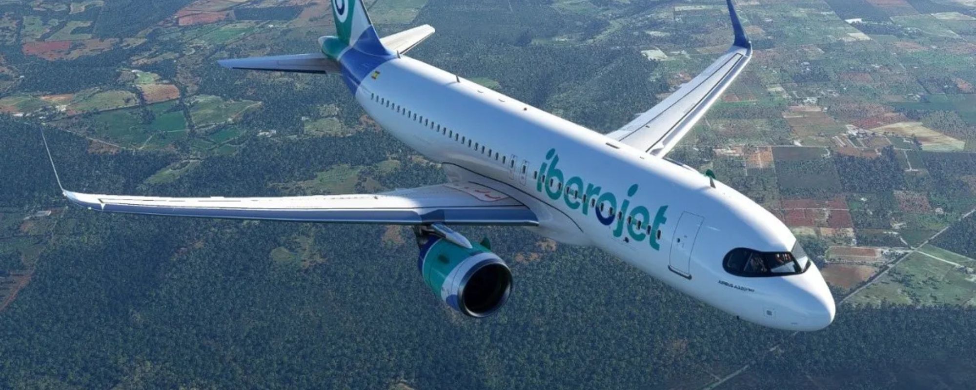 Iberojet ruta Querétaro-Madrid.