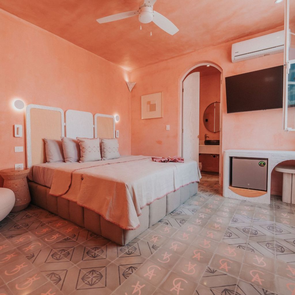 Hoteles boutique de lujo para hospedarse en Mérida Casa Amate 61.