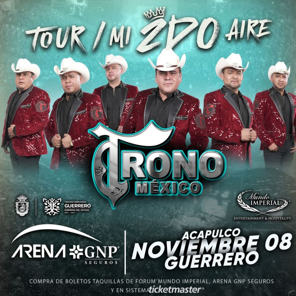 El Trono de México en Mundo Imperial Acapulco. 