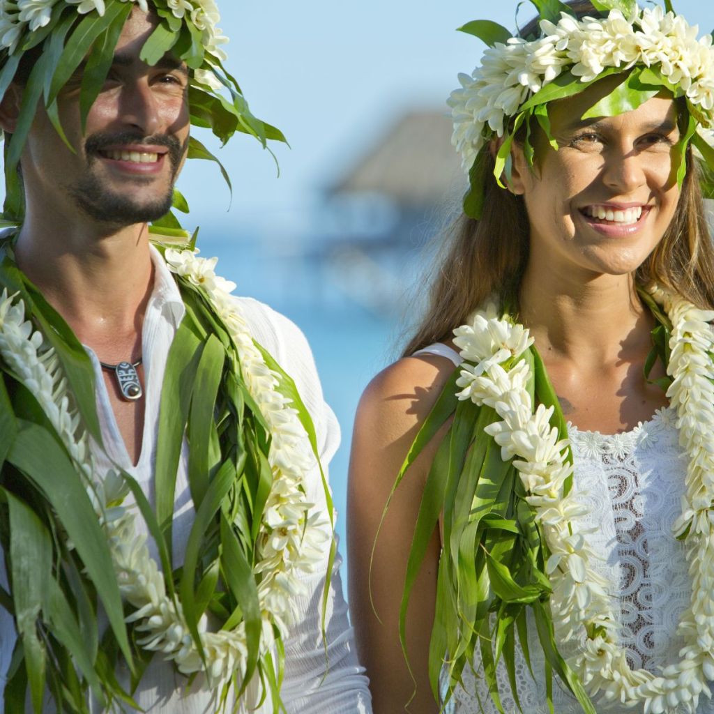 Bodas en Moorea de Las Islas de Tahiti. 