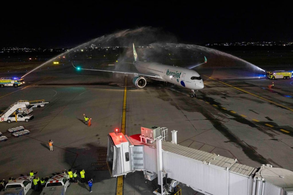 Nueva ruta Querétaro-Madrid Iberojet. 