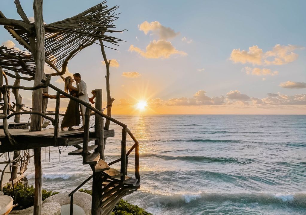 5 hoteles de lujo en México para una escapada romántica a la playa AZULIK | Tulum, Quintana Roo en hoteles de San Valentín.
