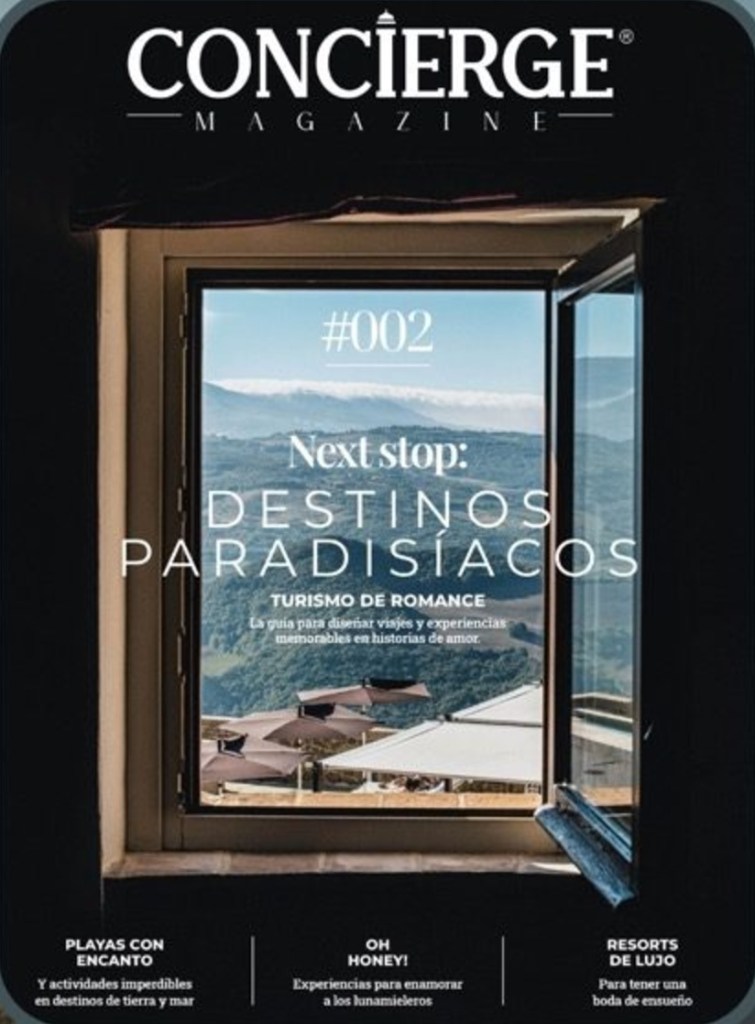 Revista Digital Para la Industria del Turismo – Concierge Magazine Portada Concierge Magazine edición 002: Destinos paradisíacos